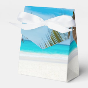 Tropical Paradise Beach Favor Boxes