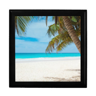 Tropical Paradise Beach Keepsake Box