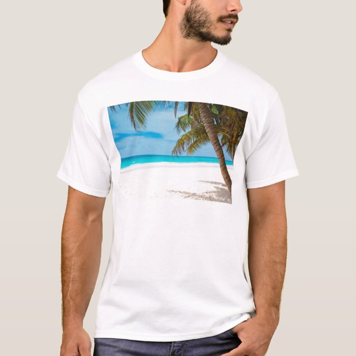 Tropical Paradise Beach T-Shirt | Zazzle