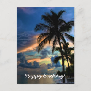 Tropical Paradise Birthday Card