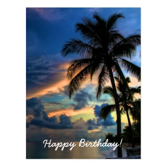 Tropical Paradise Birthday Card | Zazzle.com