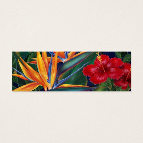Tropical Paradise Bookmark Business Cards