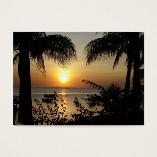 Tropical Paradise Business Card