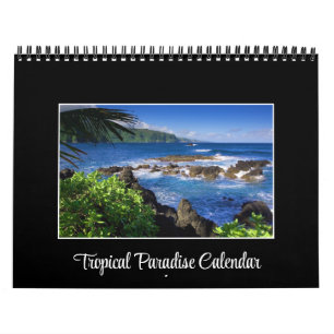 Tropical Paradise Calendar