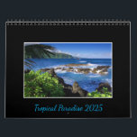 Tropical Paradise Calendar<br><div class="desc">This 2025 tropical paradise calendar is shown with lots of beautiful photo scenes from the tropics around the world.
Customize this item or buy as is.




Stock Images.</div>