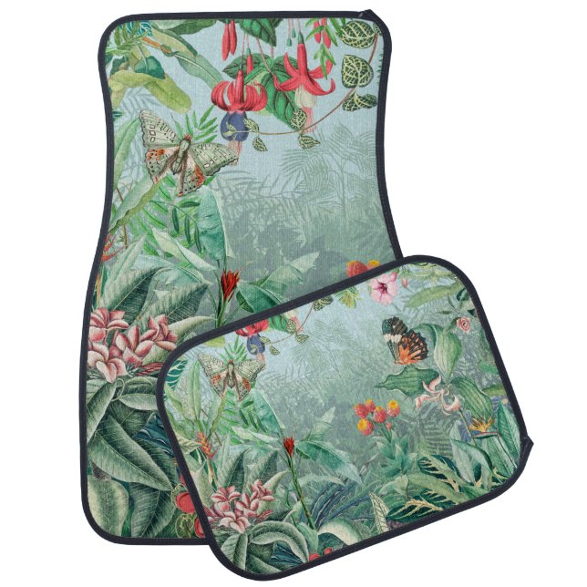 Tropical Paradise Car Floor Mat (Set)