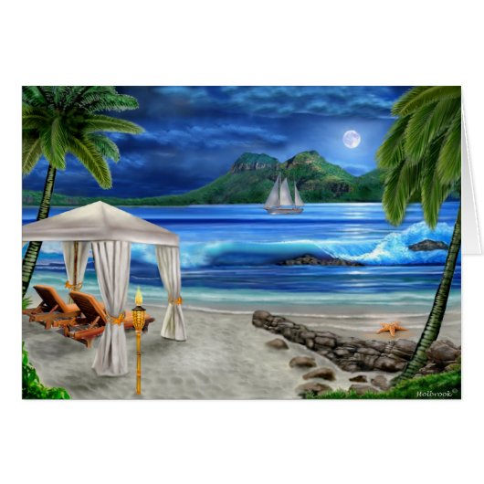 TROPICAL PARADISE CARDS (Front Horizontal)