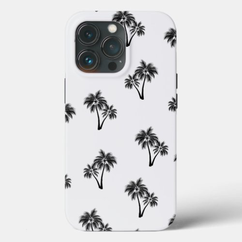 Tropical Paradise Coconut Trees iPhone Case