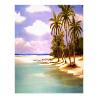 Tropical Letterhead | Zazzle