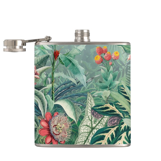 Tropical Paradise Flask (Opened)