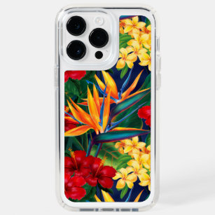 Tropical Paradise Hawaiian Floral Speck iPhone 14 Pro Max Case