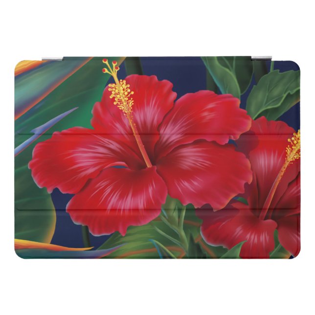 Tropical Paradise Hawaiian Hibiscus iPadSmartCover iPad Pro Cover (Horizontal)