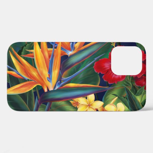 Tropical Paradise Hawaiian Horizontal iPhone 12 Pro Case