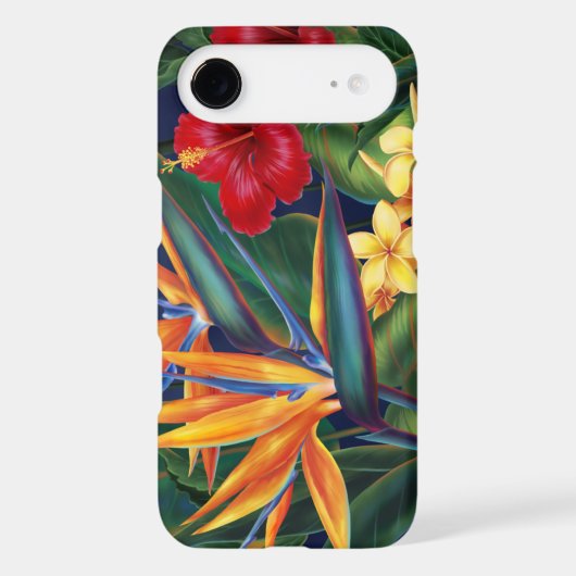Tropical Paradise Hawaiian iPhone 4 Cases (Back)