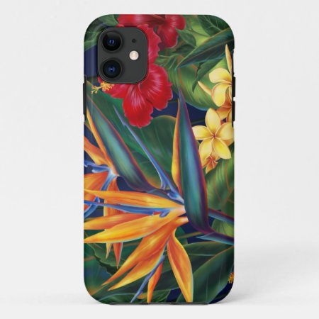 Tropical Paradise Hawaiian Iphone 5 Cases