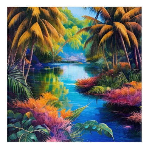 Tropical Paradise II Acrylic Print