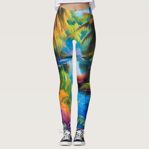 Tropical Paradise II Leggings