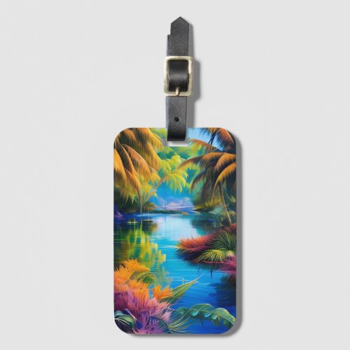 Tropical Paradise II Luggage Tag