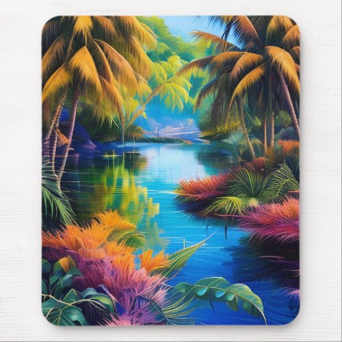 Tropical Paradise II Mouse Pad