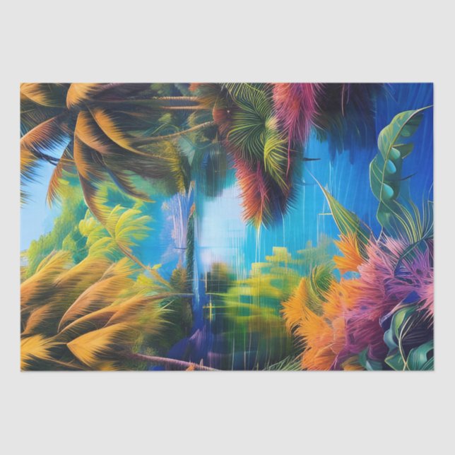 Tropical Paradise II Tissue Paper (Front)