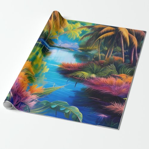 Tropical Paradise II Wrapping Paper