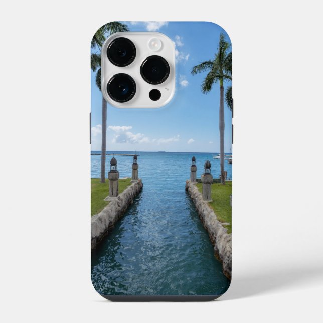 Tropical Paradise Iphone Case (Back)