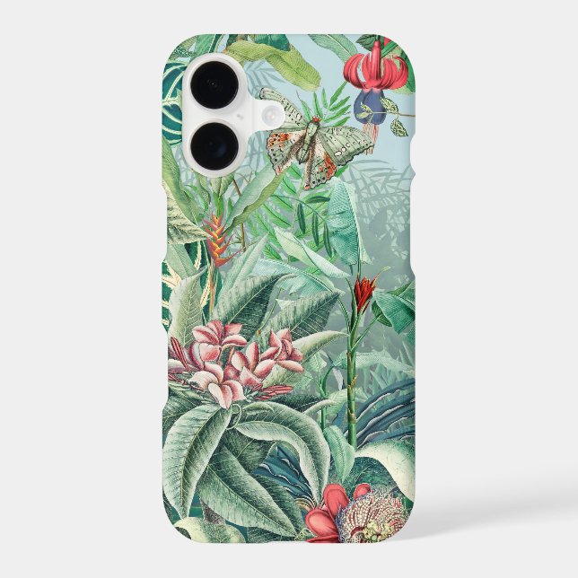 Tropical Paradise Iphone Case (Back)