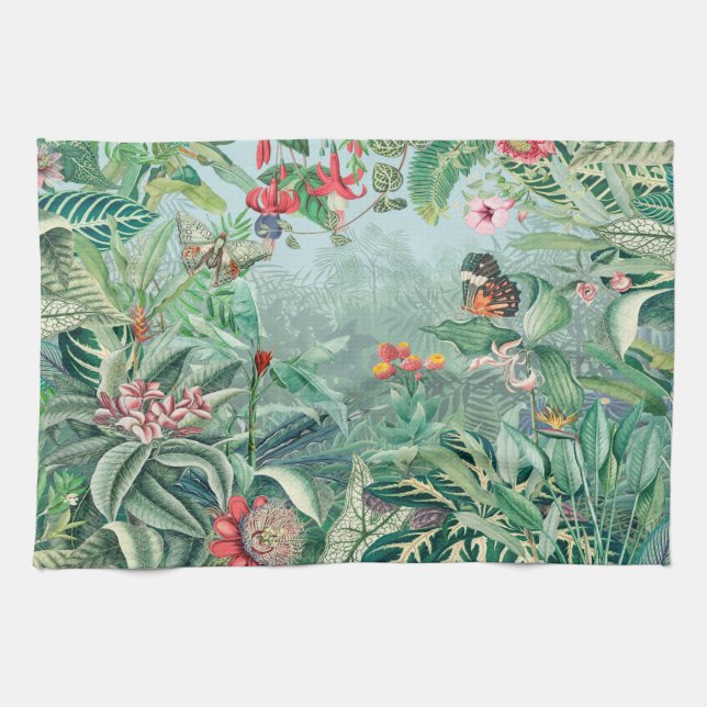 Tropical Paradise Kitchen Towel (Horizontal)