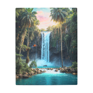 Tropical Paradise Metal Print