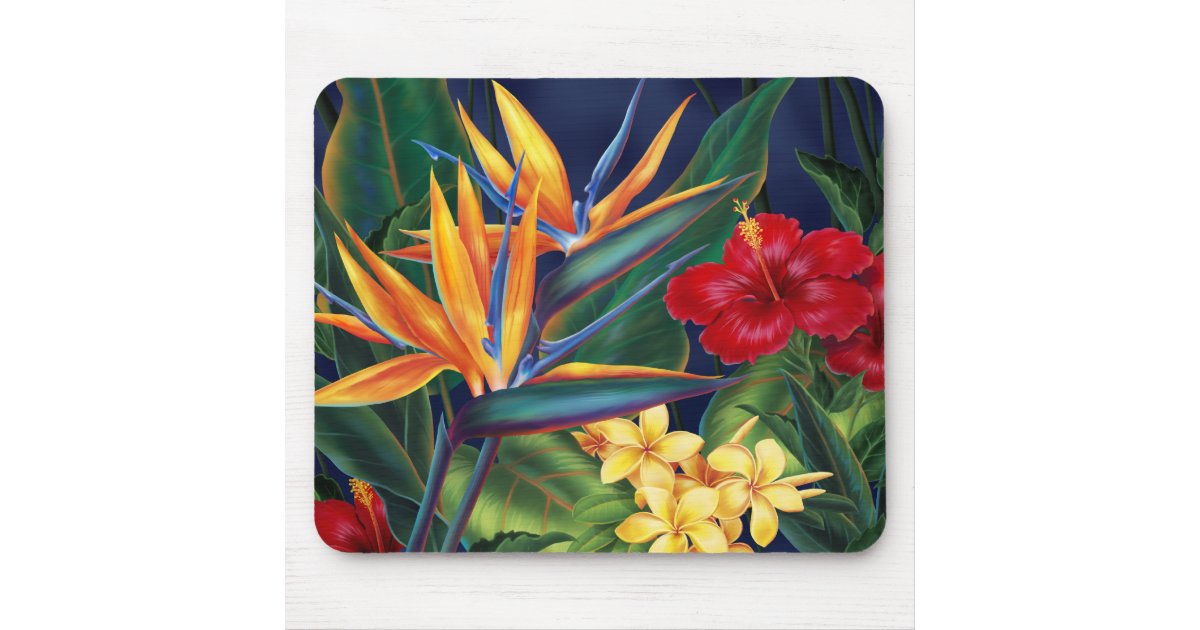 Tropical Paradise Mousepad | Zazzle