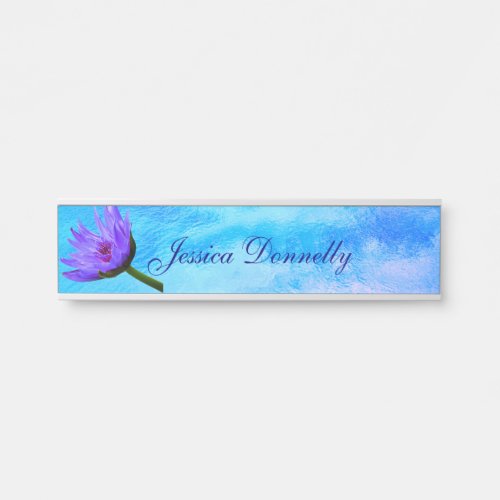 Tropical Paradise Name Door Name Plate Sign