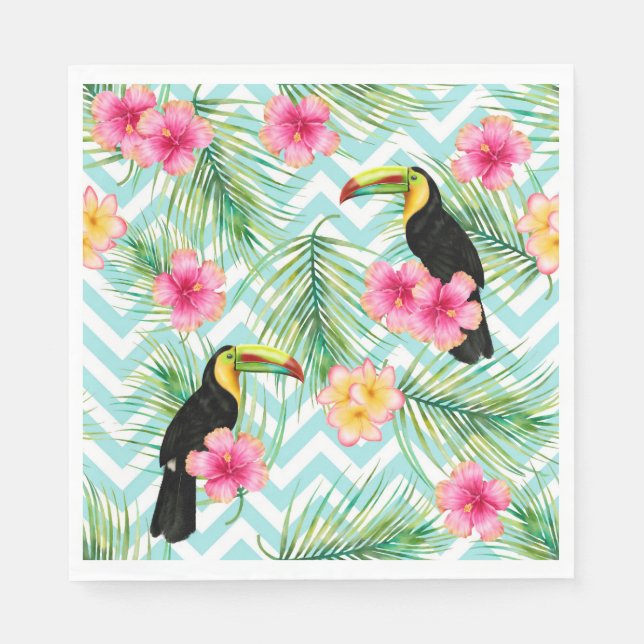 Tropical Paradise Napkins (Front)