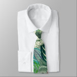 Tropical Paradise Neck Tie<br><div class="desc">Colorful fantasy flower rainforest</div>