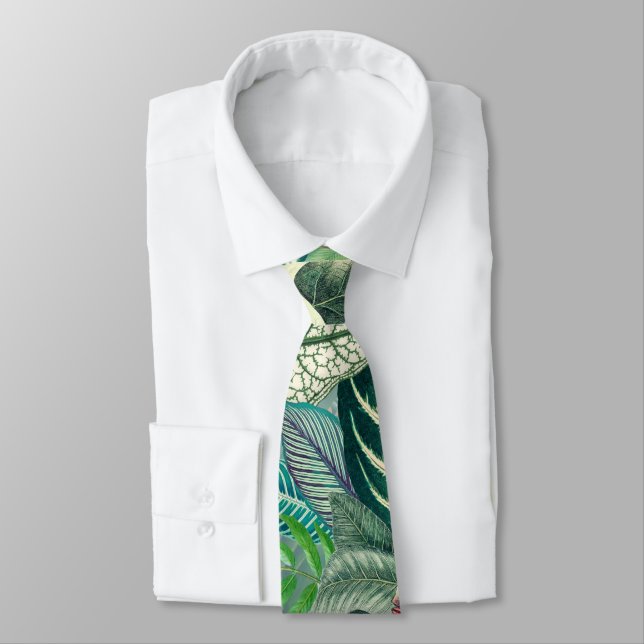 Tropical Paradise Neck Tie (Tied)