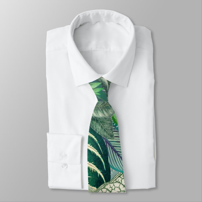 Tropical Paradise Neck Tie (Tied)
