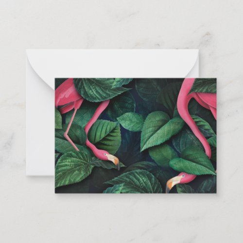 Tropical paradise note card