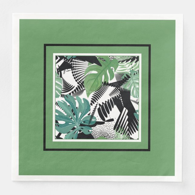 Tropical Paradise  Paper Dinner Napkins (Front)
