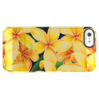 Tropical Paradise Plumeria Hawaiian Clear iPhone SE/5/5s Case