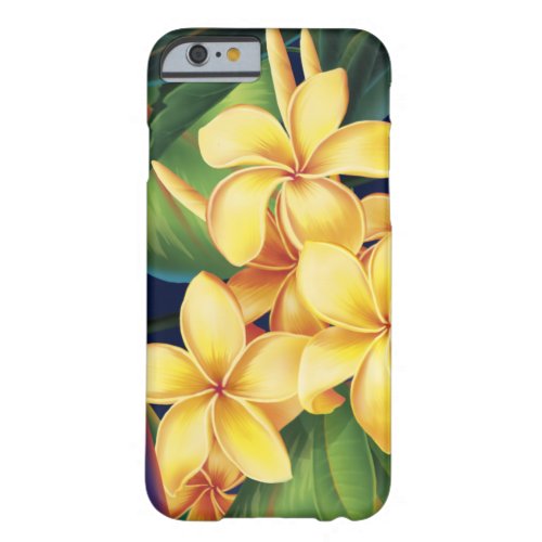 Tropical Paradise Plumeria iPhone 6 case