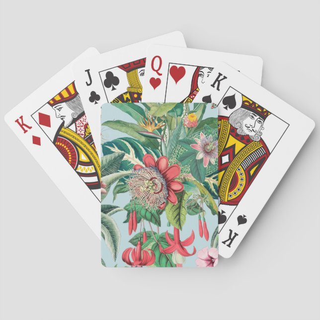 Tropical Paradise Poker Cards (Back)