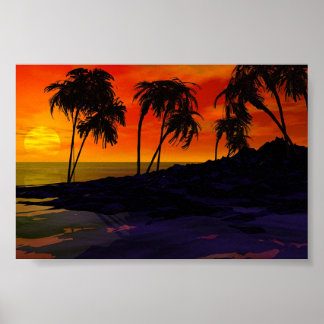 Tropical Paradise Poster