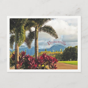 "Tropical Paradise"/Princeville, Kauai Postcard
