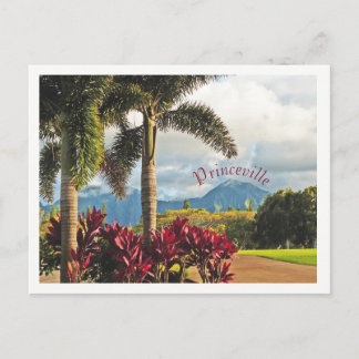 "Tropical Paradise"/Princeville, Kauai Postcard