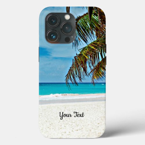 Tropical Paradise template customizable iPhone 13 Pro Case