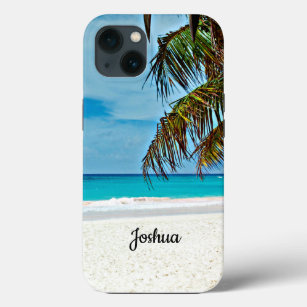 Tropical Paradise template, customizable iPhone 13 Case