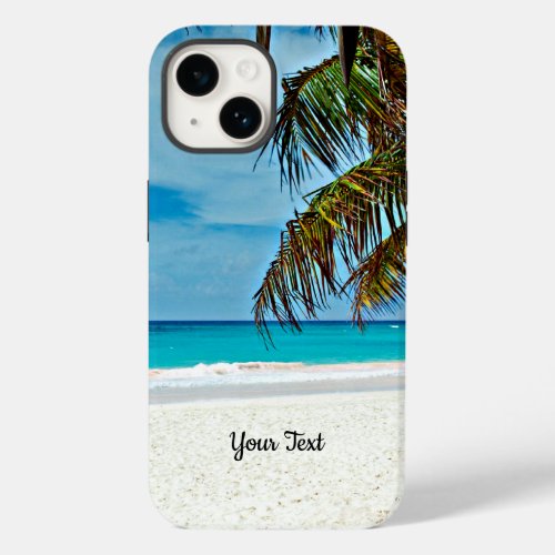 Tropical Paradise template personalize Case_Mate iPhone 14 Case