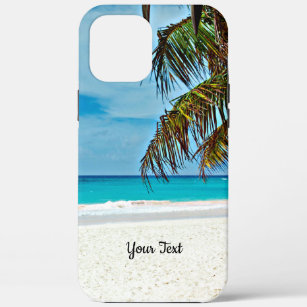 Tropical Paradise template, personalize iPhone 12 Pro Max Case