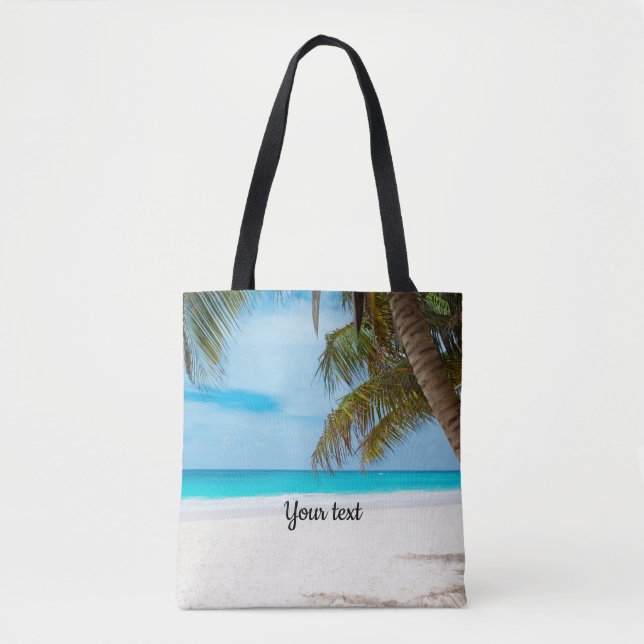Tropical Paradise TEMPLATE Tote Bag (Front)
