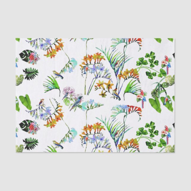 Tropical Paradise Tissue Paper (Front)