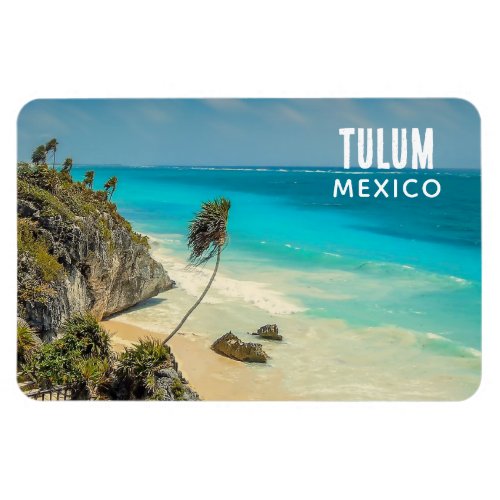 Tropical Paradise Tulum Mexico Magnet